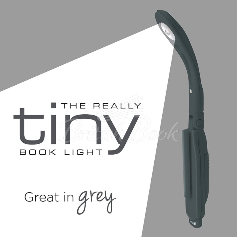 Фонарик для книг The Really Tiny Book Light Grey изображение 1