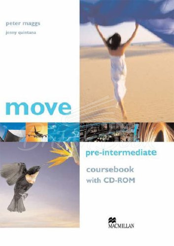 Підручник Move Pre-Intermediate Coursebook with CD-ROM зображення