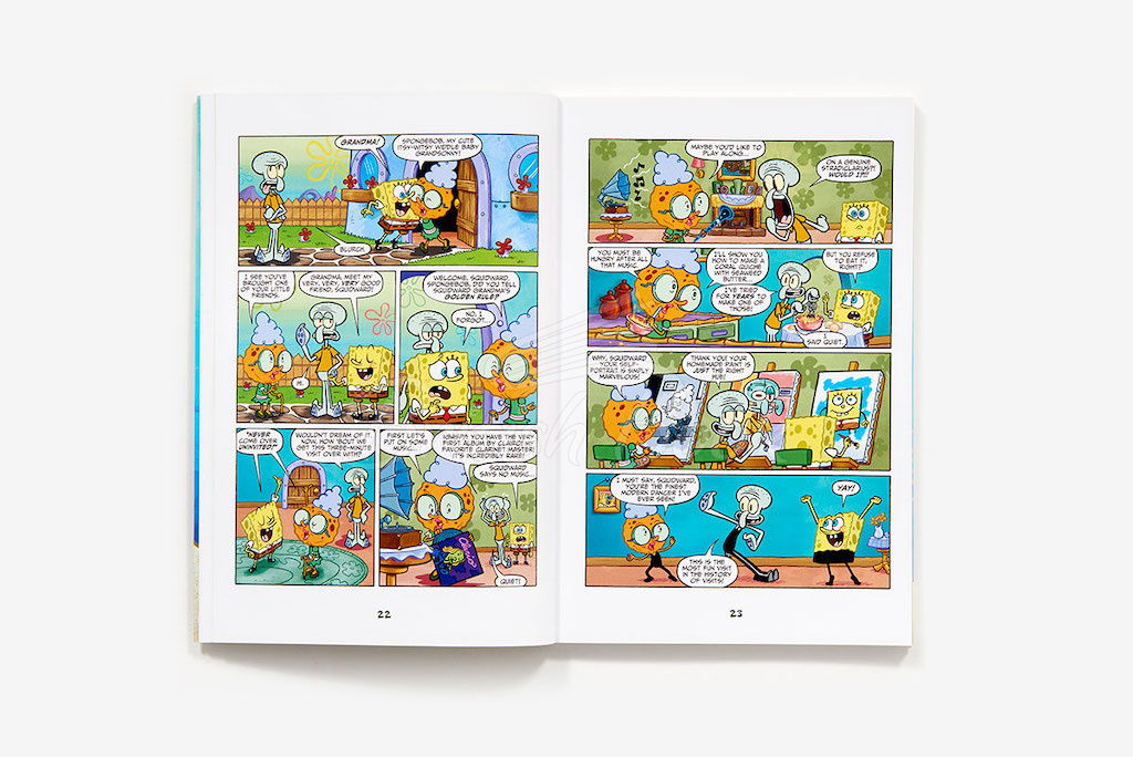 Книга SpongeBob Comics #1: Silly Sea Stories изображение 4