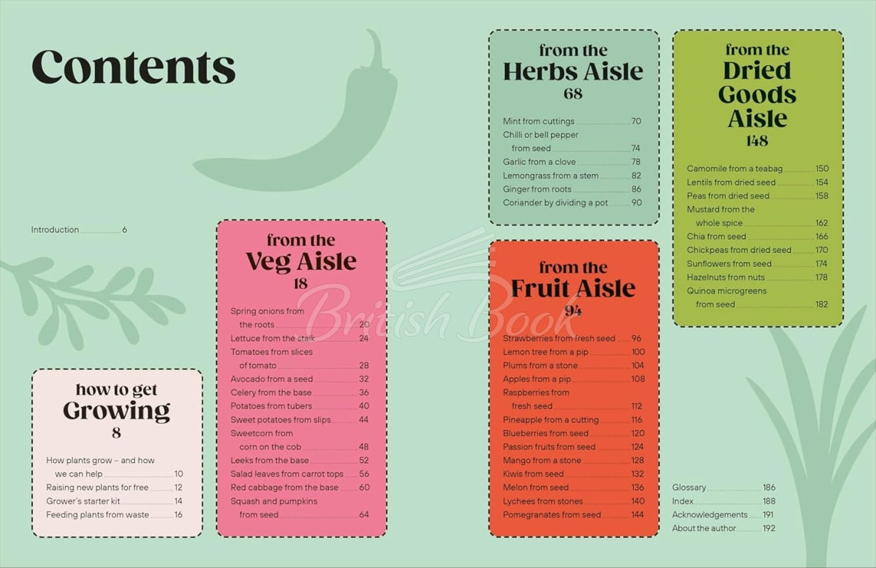 Книга Grow Your Groceries: 40 Hacks for Growing Plants from Your Weekly Shop зображення 2
