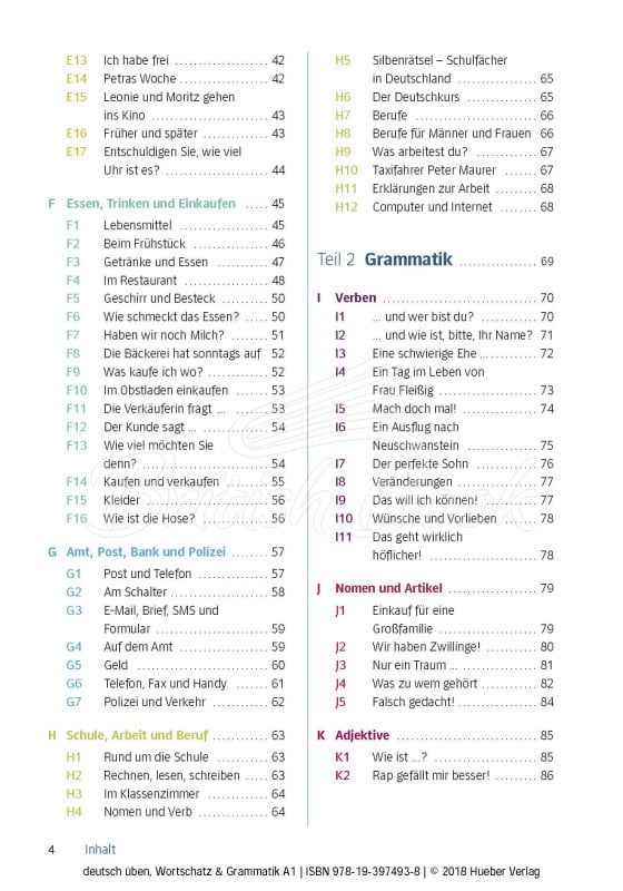 Учебник Wortschatz und Grammatik A1 изображение 2