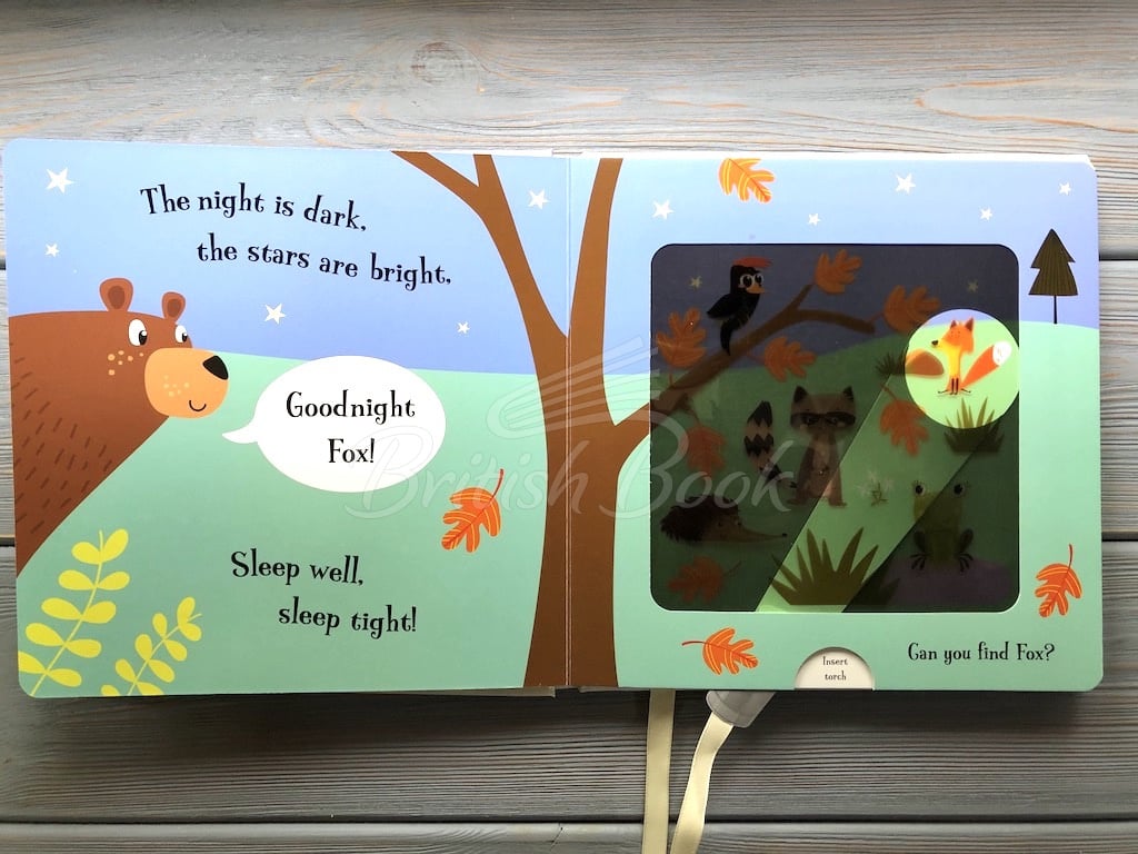 Книга Goodnight Bear (A Magic Torch Book) изображение 4