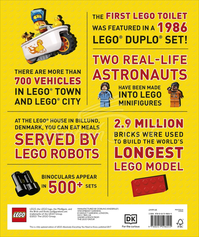 Книга The Big Book of LEGO Facts изображение 1