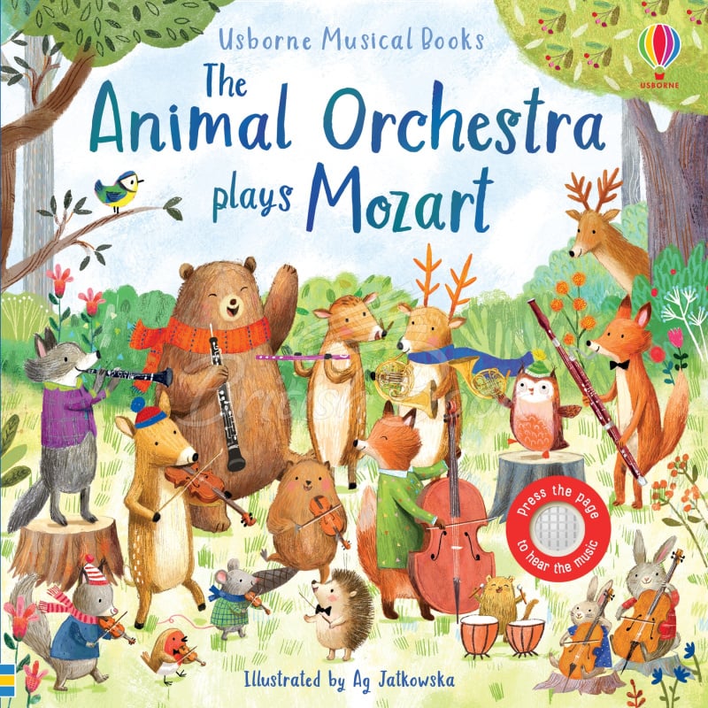 Книга The Animal Orchestra Plays Mozart зображення