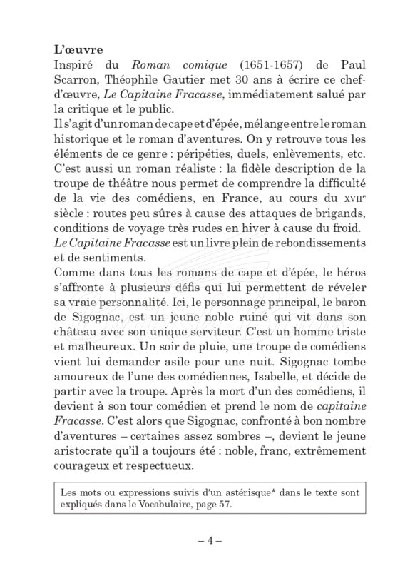 Книга Lectures en Français Facile Niveau 2 Le Capitaine Fracasse изображение 2