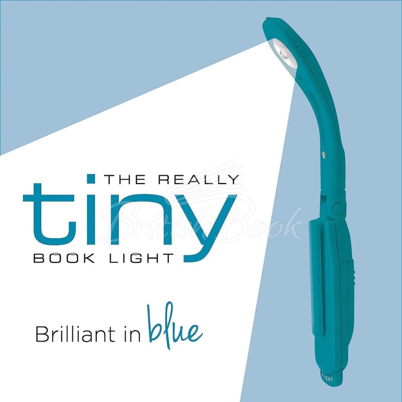 Фонарик для книг The Really Tiny Book Light Blue изображение 1