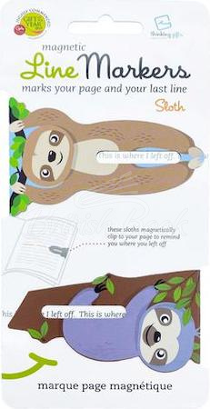Закладка Line Markers Sloth зображення