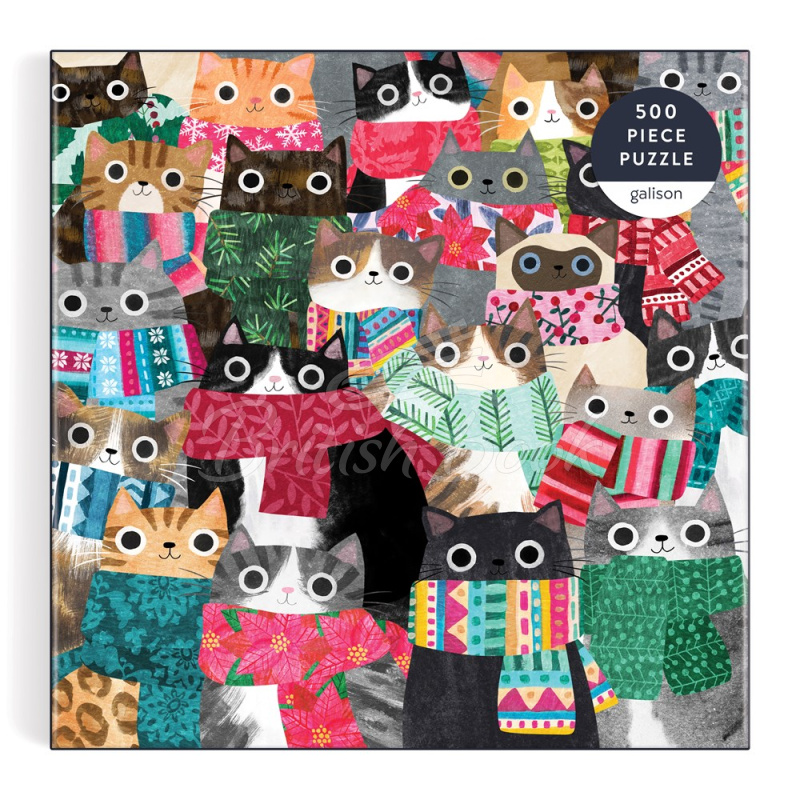 Пазл Wintry Cats 500 Piece Puzzle зображення 1