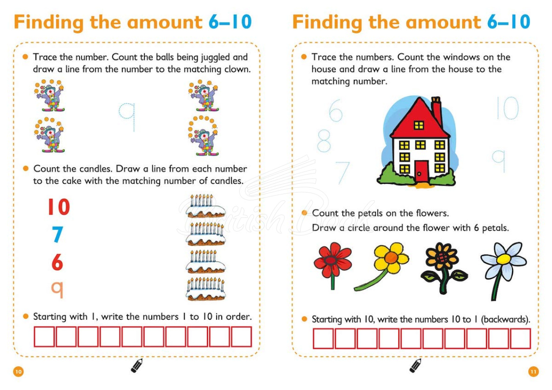 Книга Collins Easy Learning Preschool: First Counting Wipe Clean Activity Book зображення 3