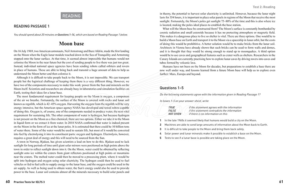 Підручник Practice Tests for IELTS 3 зображення 1
