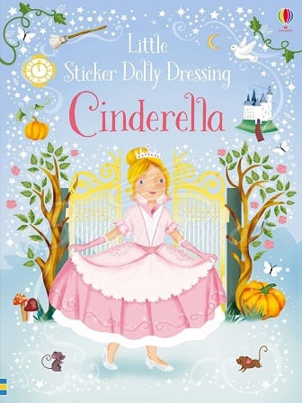 Книга Little Sticker Dolly Dressing: Cinderella зображення