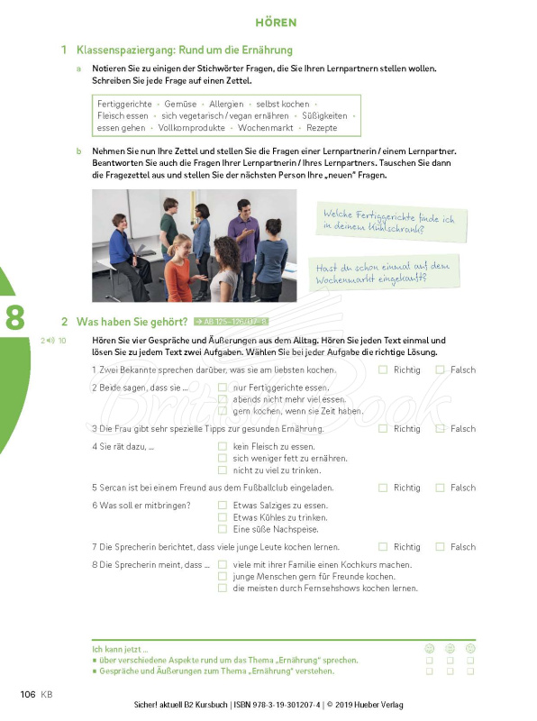 Sicher B2 2 Kursbuch Lösungen Підручник Sicher! Aktuell B2 Kursbuch Lektion 1-12 - купити за 691,00