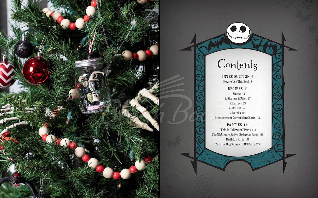 Книга The Nightmare Before Christmas: The Official Cookbook and Entertaining Guide зображення 1