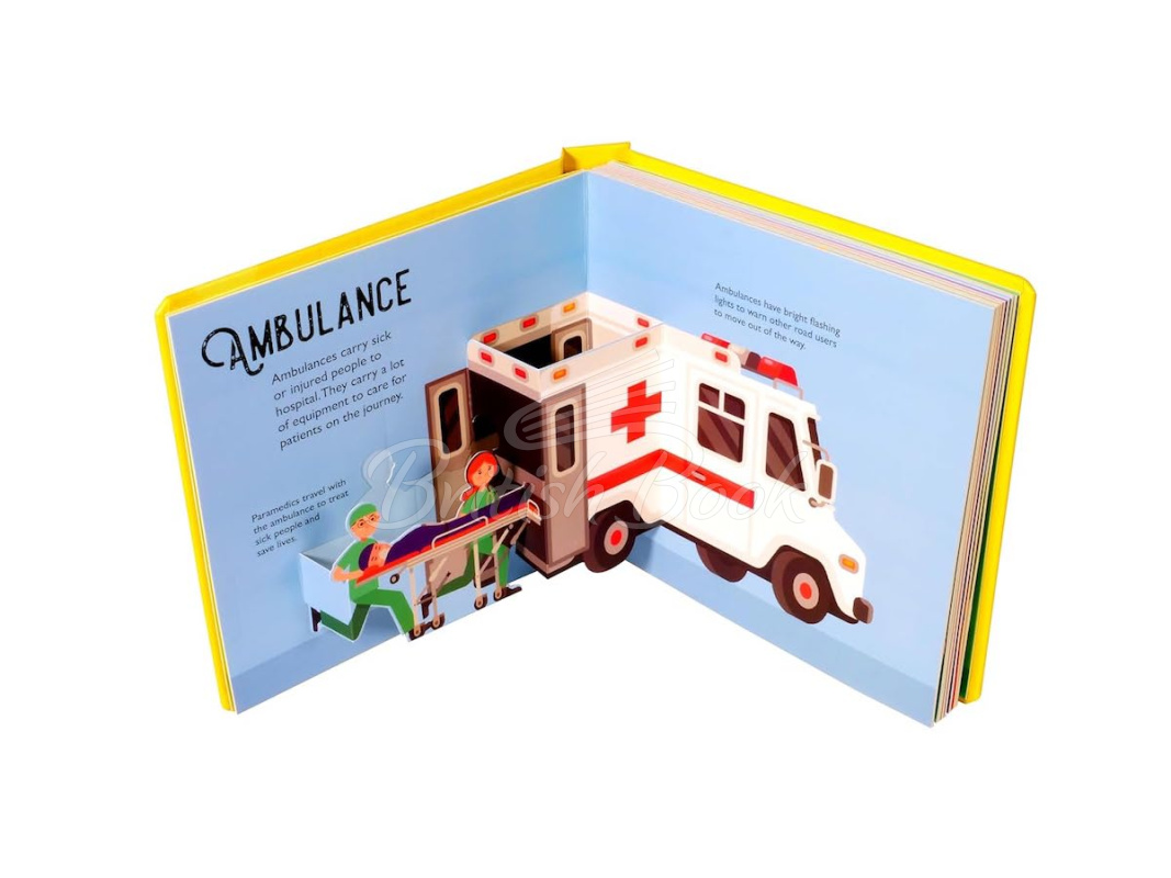 Книга Amazing Pop-Ups: Emergency Vehicles изображение 1