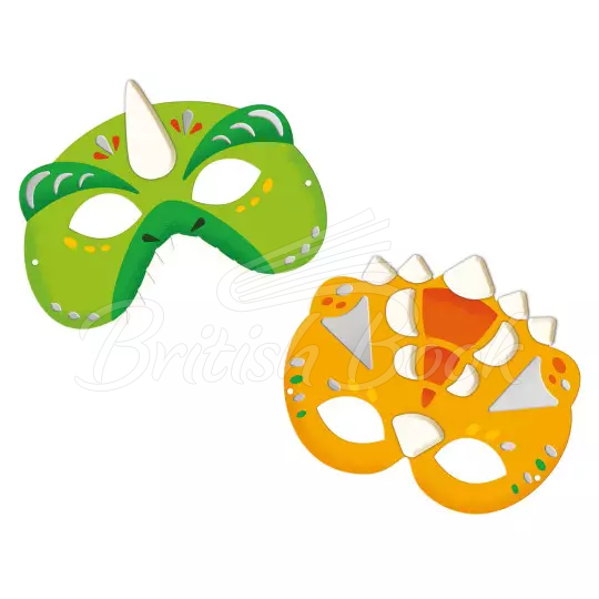 Набір Dinosaur Masks and Tattoos зображення 2
