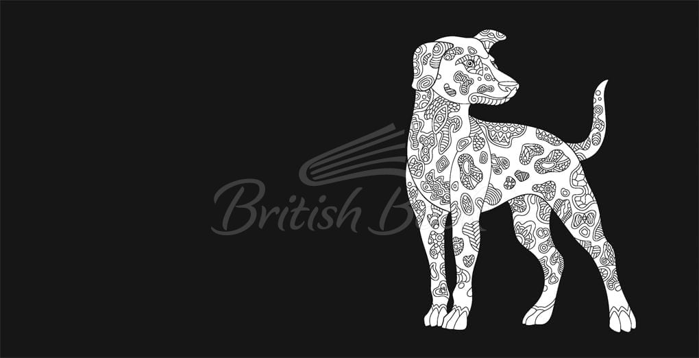 Книга Happy Dogs Colouring изображение 4