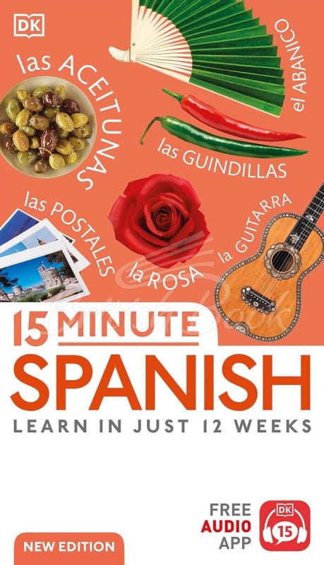 Книга 15 Minute Spanish зображення