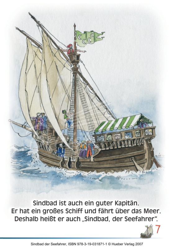 Книга Leseclub Niveau 4 Sindbad der Seefahrer зображення 2