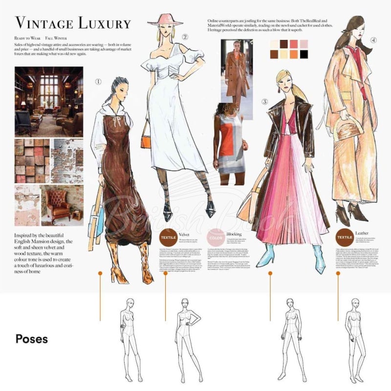 Картки Poses for Fashion Illustration (Womens Edition) зображення 7