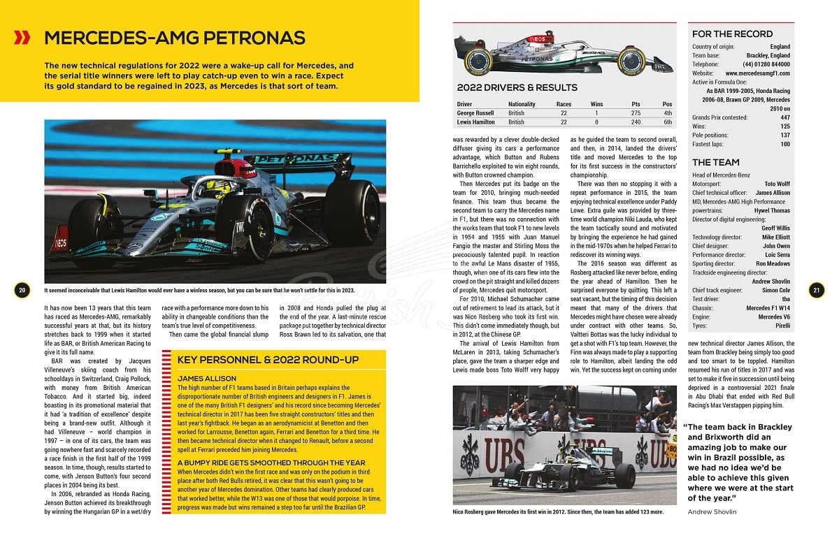 Книга Formula One 2023 зображення 2