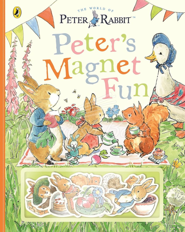 Книга Peter Rabbit: Peter's Magnet Fun зображення