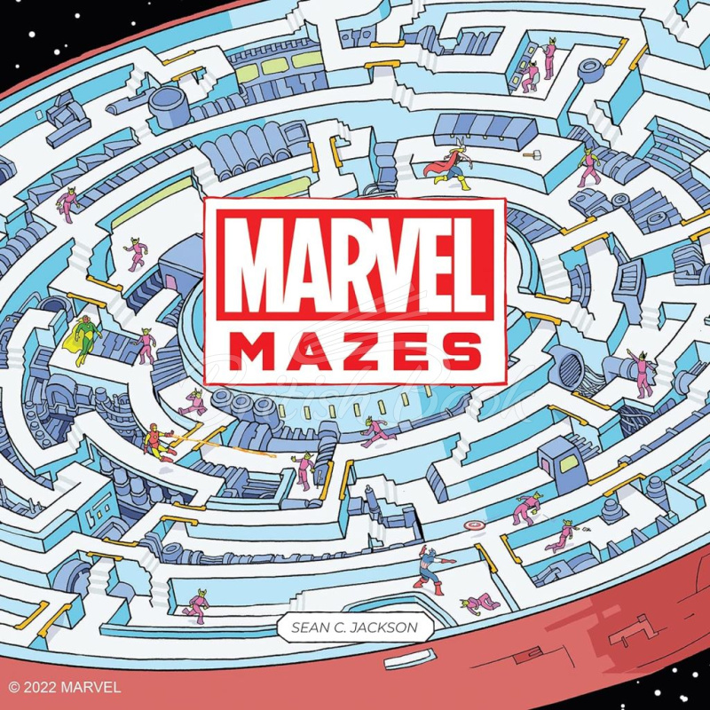 Книга Marvel Mazes изображение