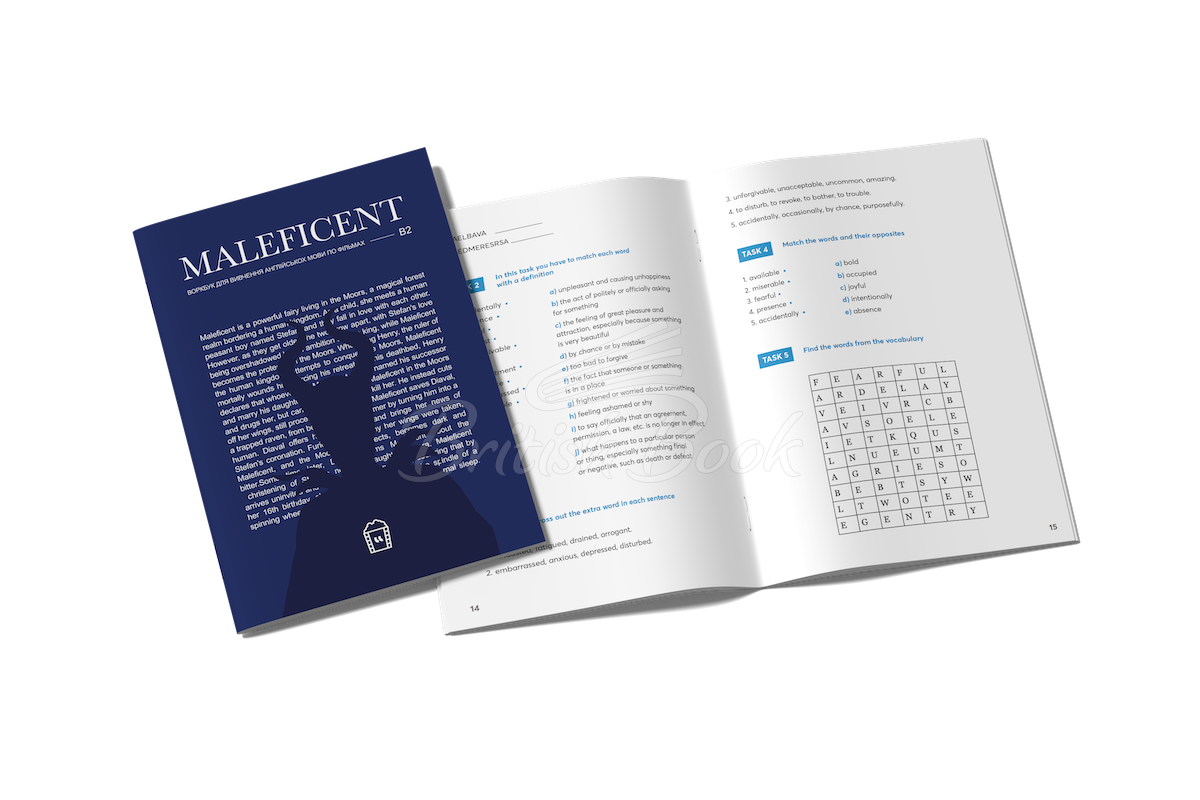 Книга Langlover Workbooks Level B1 Maleficent зображення 1