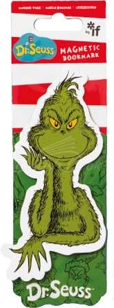 Закладка Dr. Seuss Magnetic Bookmarks: The Grinch зображення