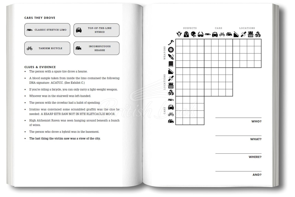 Книга Murdle Volume 2: 100 Elementary to Impossible Mysteries to Solve Using Logic, Skill, and the Power of Deduction зображення 3