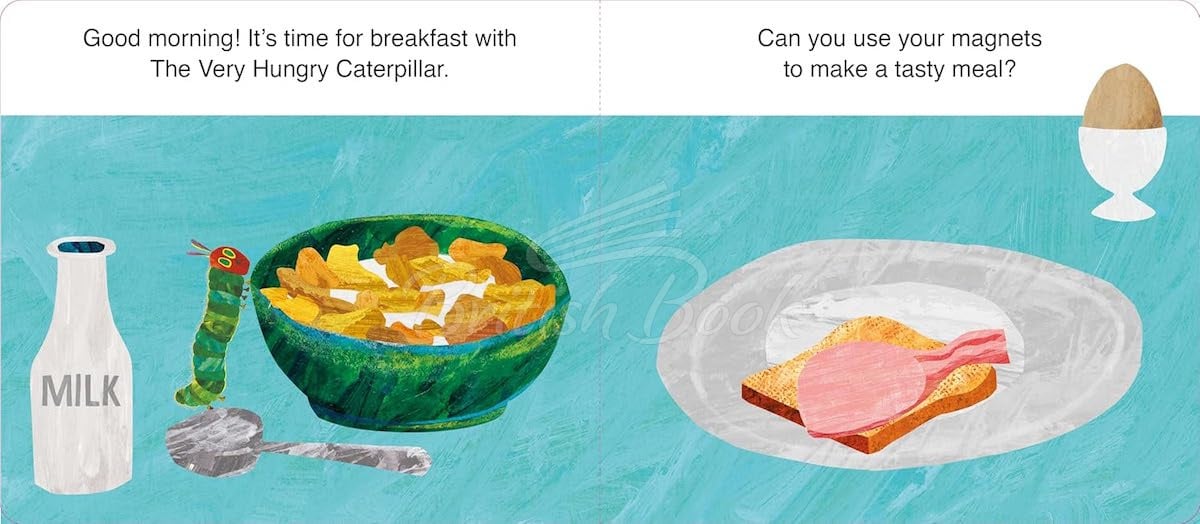 Книга The Very Hungry Caterpillar's Time to Eat! Magnet Book зображення 2