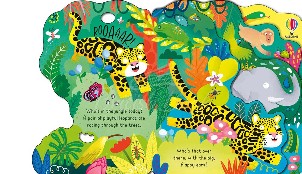 Книга Who's in the Jungle Today? зображення 2