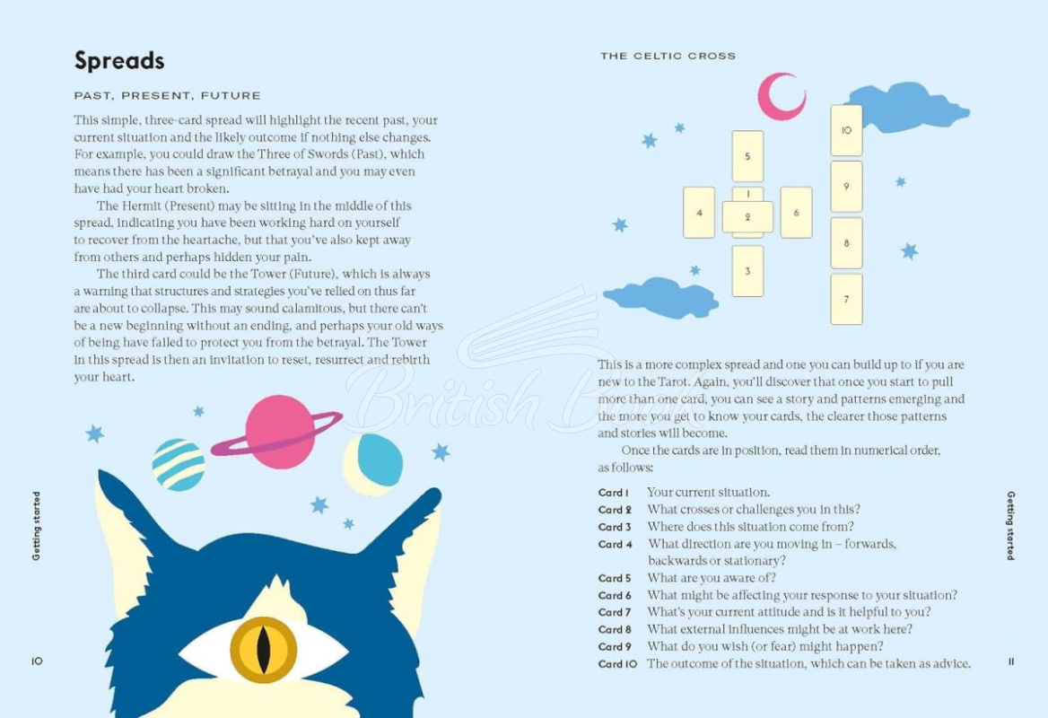 Карти таро Wise Cat Tarot зображення 3