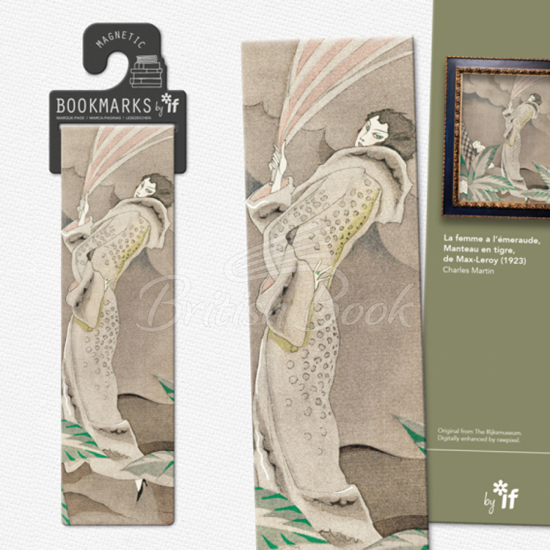 Закладка Classics Magnetic Bookmarks: La Femme изображение 1