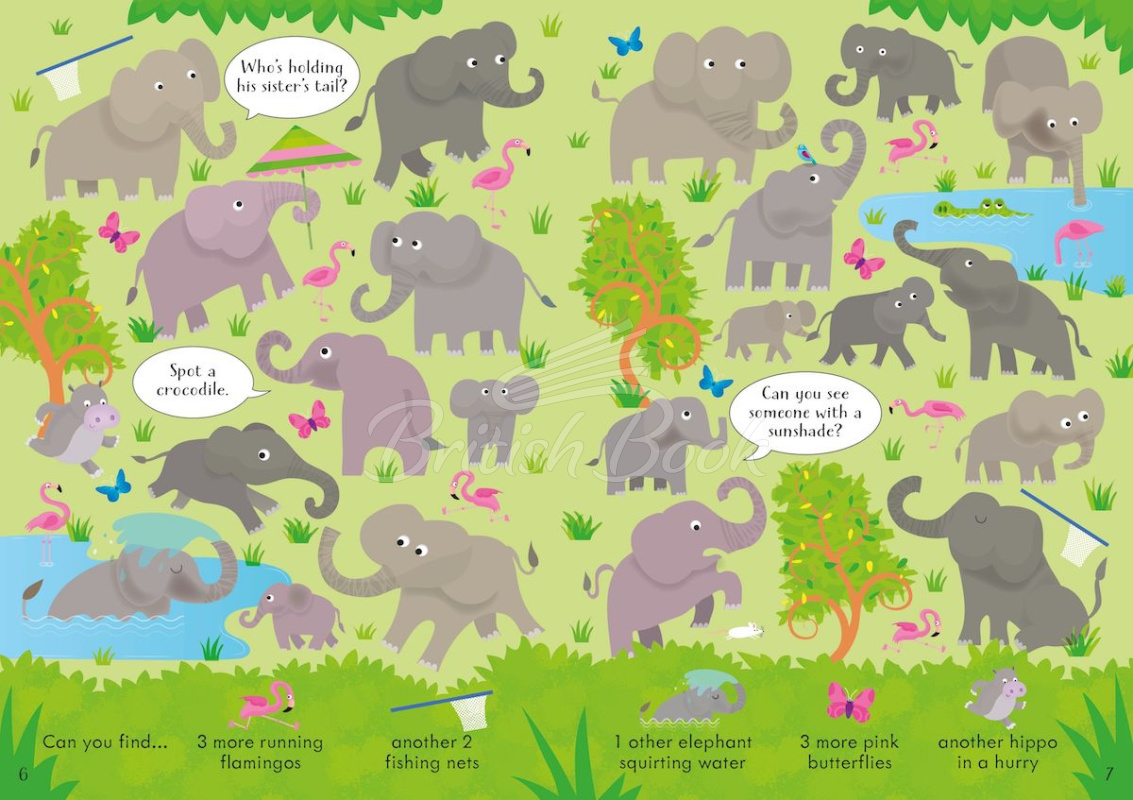 Книга Look and Find Puzzles: Animals зображення 3