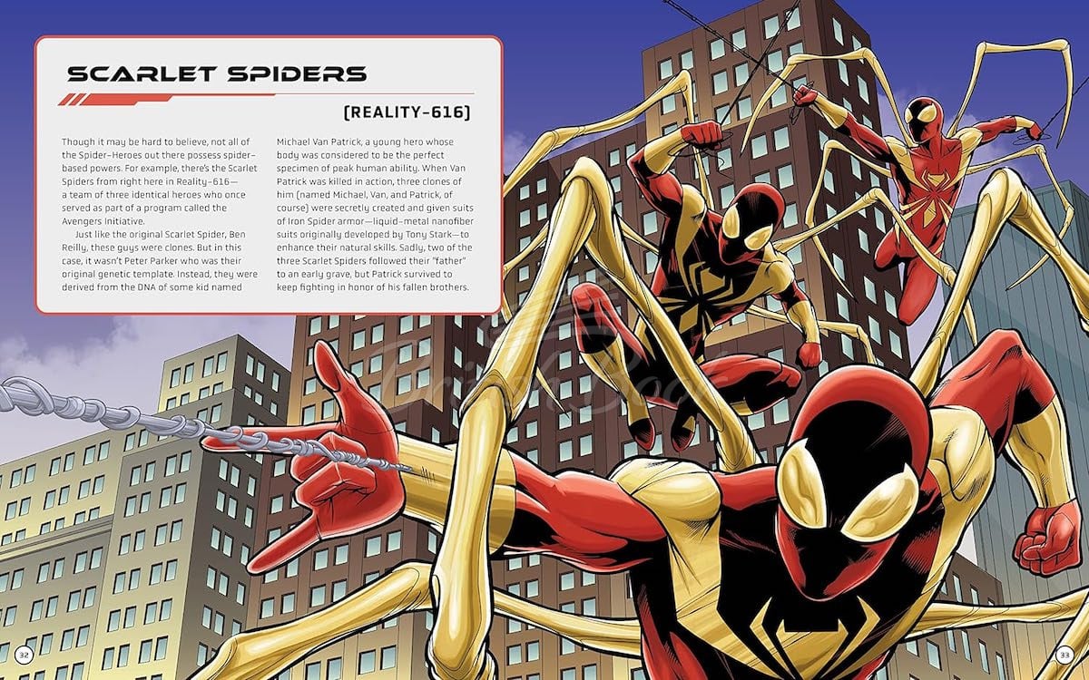 Книга Marvel: Illustrated Guide to the Spider-Verse изображение 2