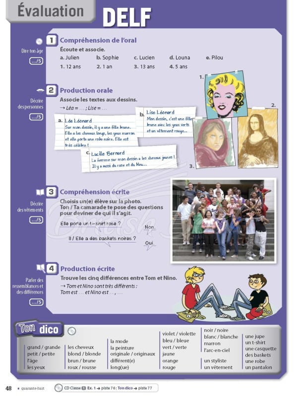 Учебник Adosphère 1 Livre de l'élève avec CD audio изображение 11