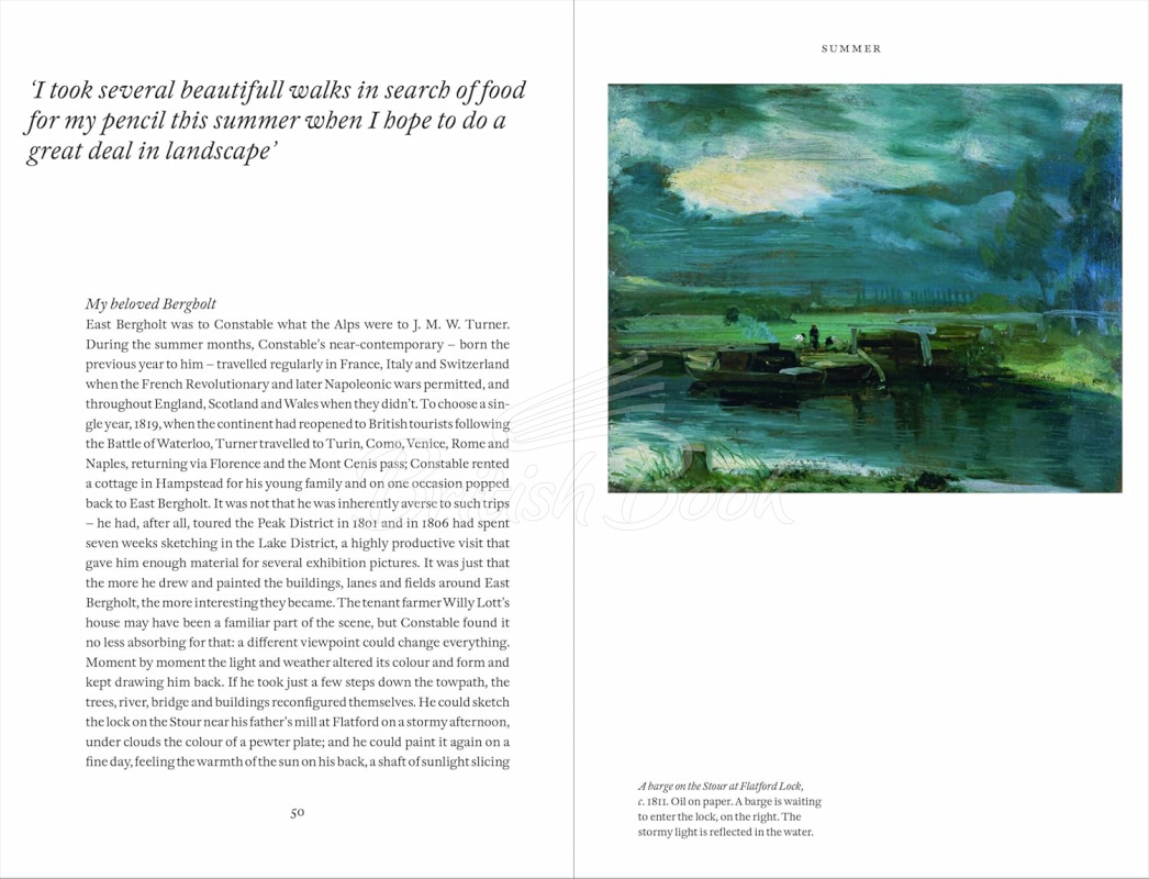 Книга Constable's Year: An Artist in Changing Seasons изображение 5