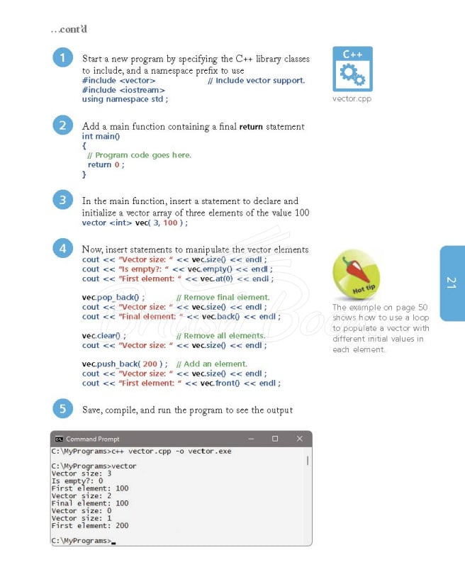Книга C++ Programming in Easy Steps 6th Edition зображення 19