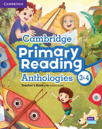 Книга для вчителя Cambridge Primary Reading Anthologies 3 and 4 Teacher's Book with Online Audio зображення