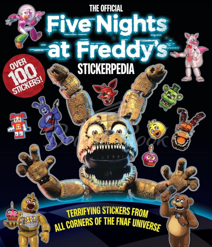 Книга The Official Five Nights at Freddy's Stickerpedia зображення