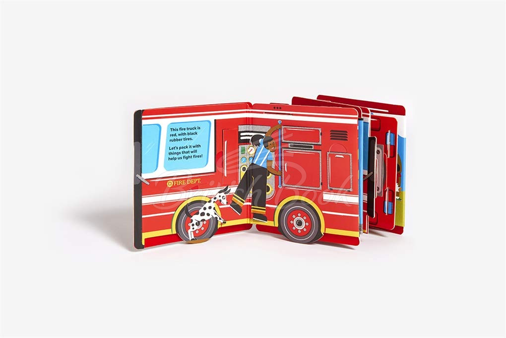 Книга What's Up, Fire Truck? (An Interactive Lift-the-Flap Book) зображення 2