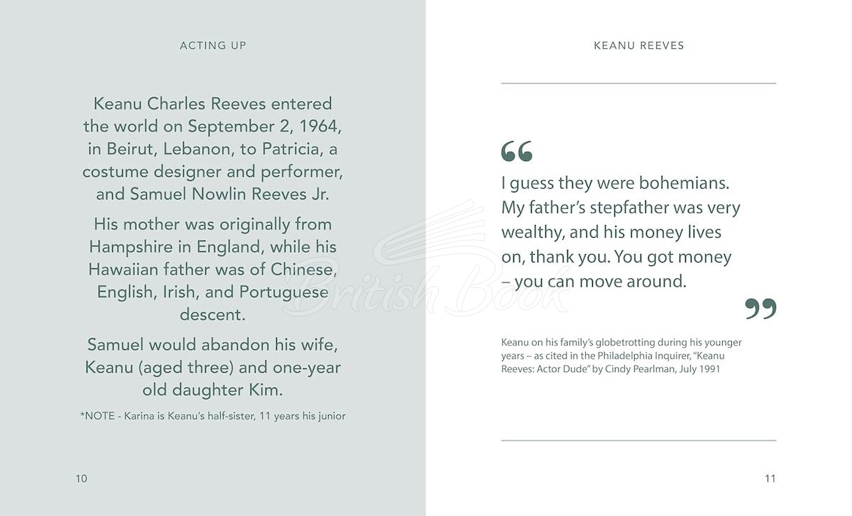 Книга The Little Guide to Keanu Reeves изображение 2