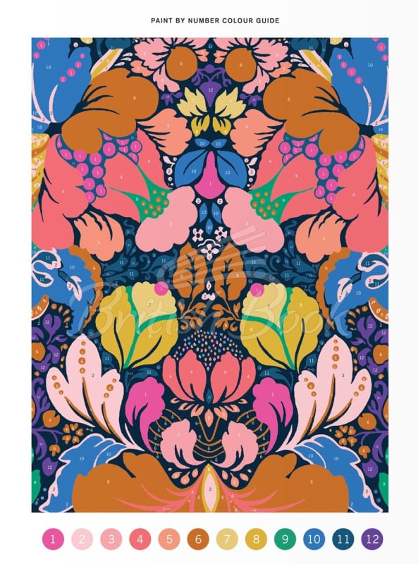 Набір для творчості Liberty Glastonbury Paint by Number Kit зображення 2