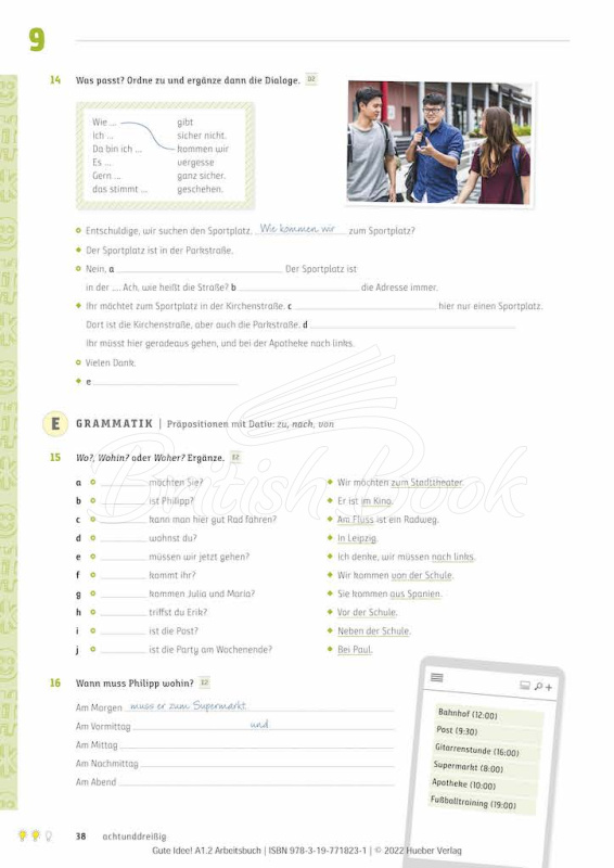 Рабочая тетрадь Gute Idee! A1.2 Arbeitsbuch mit interaktive Version изображение 6