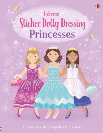 Книга Sticker Dolly Dressing: Princesses зображення