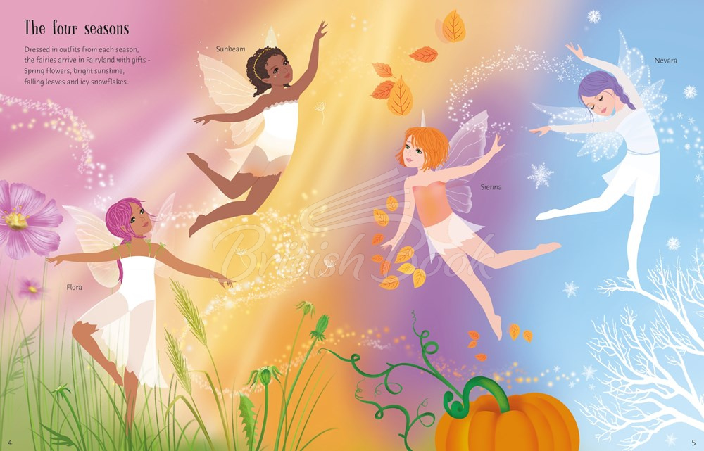 Книга Sticker Dolly Dressing: Ballet Fairies зображення 1