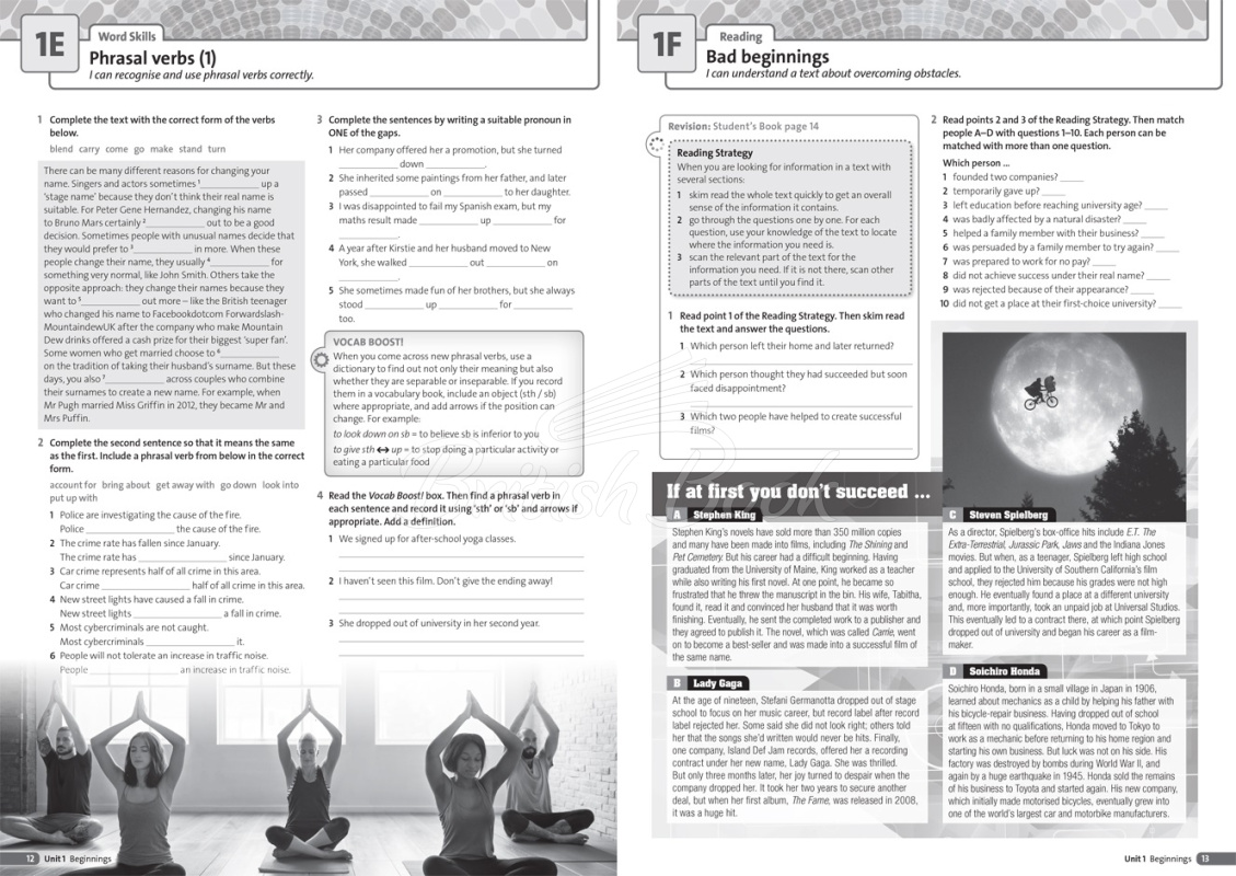 Рабочая тетрадь Solutions Third Edition Advanced Workbook изображение 1