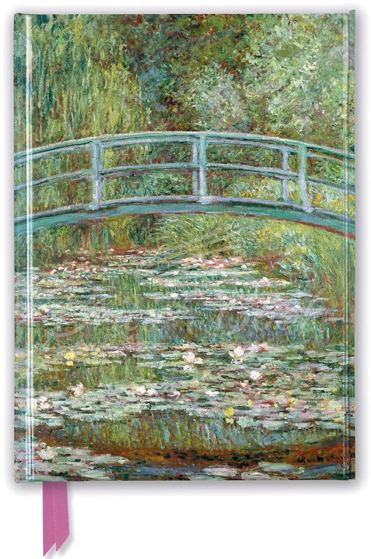 Блокнот Claude Monet: Bridge over a Pond of Water Lilies зображення