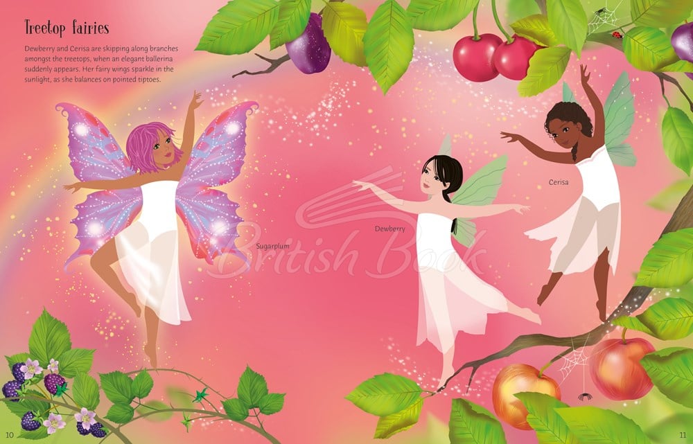 Книга Sticker Dolly Dressing: Ballet Fairies зображення 5