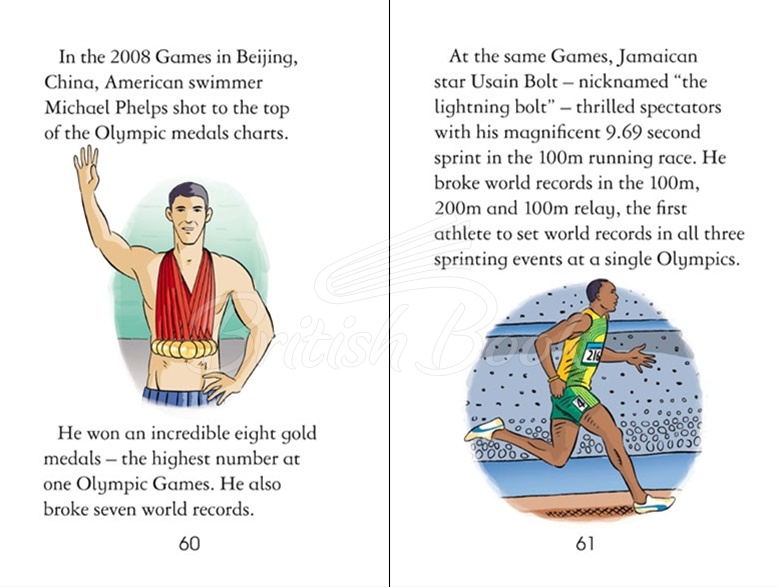 Книга Usborne Young Reading Level 2 The Story of the Olympics изображение 1